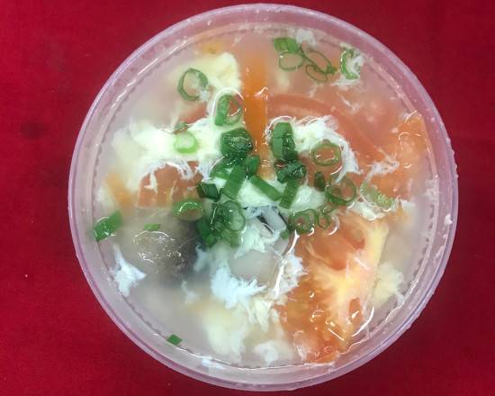 203-Tomato & Egg Drop Soup 番茄蛋花汤